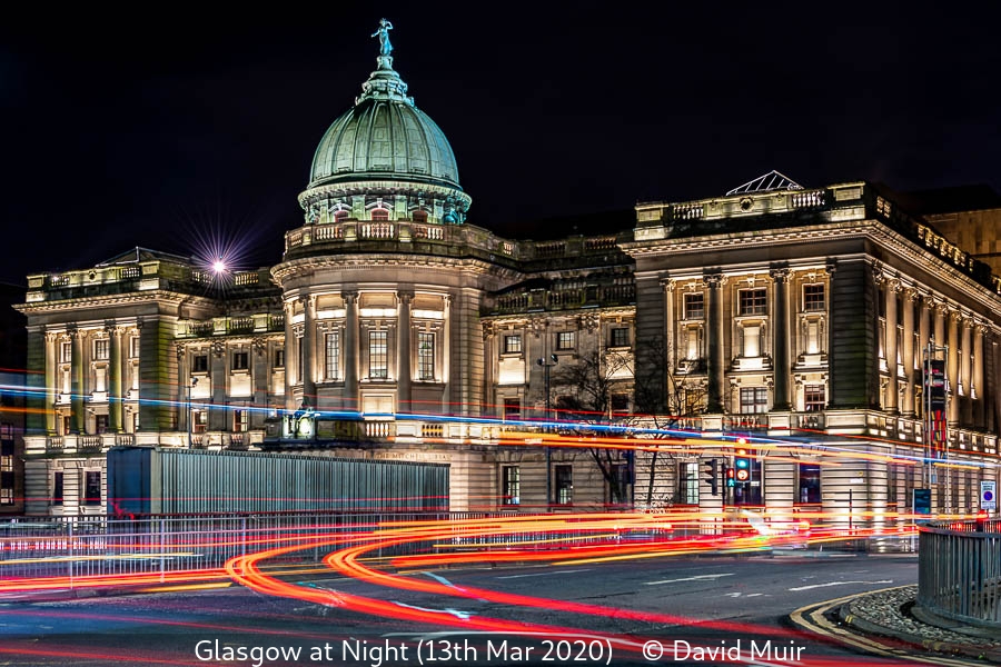David Muir_Glasgow at Night (13th Mar 2020)