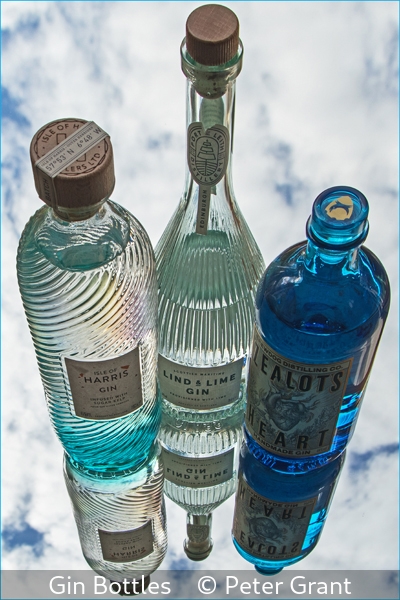 Peter Grant_Gin Bottles
