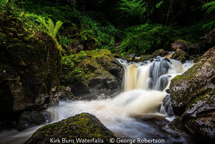 George Robertson_Kirk Burn Waterfalls