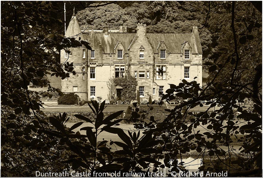 Richard Arnold_Duntreath Castle from old railway track