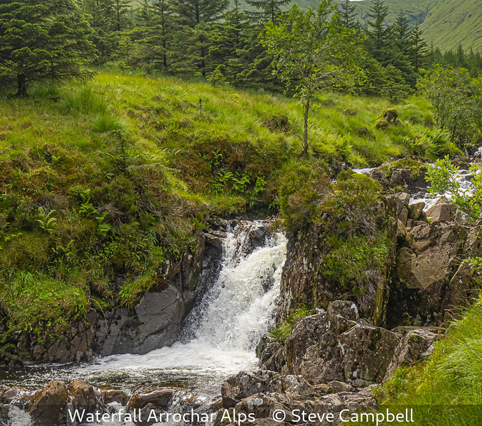 Steve Campbell_Waterfall Arrochar Alps_1