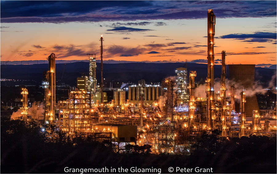 Peter Grant_Grangemouth in the Gloaming