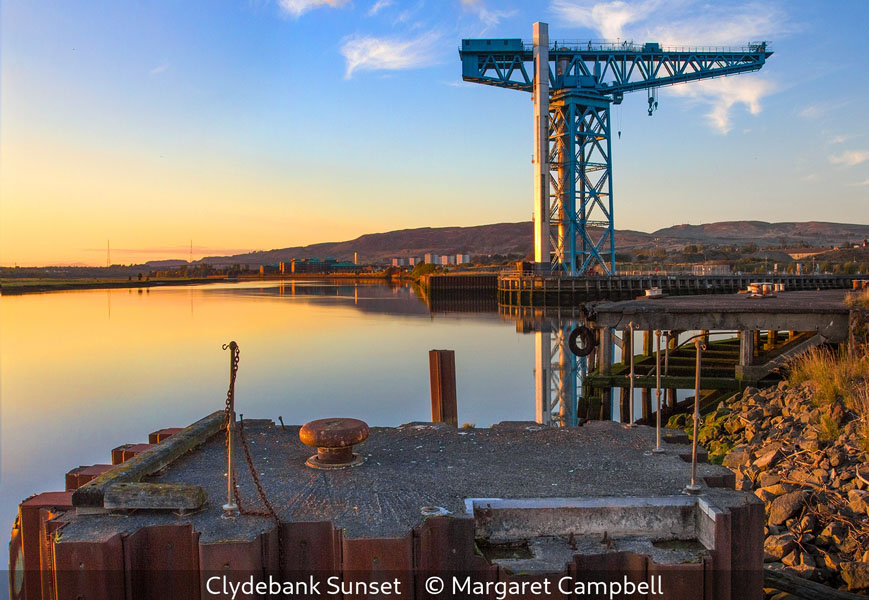 15 Margaret Campbell_Clydebank Sunset